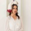 ⁦מטפחת טהרה לבנה⁩ – תמונה ⁦4⁩